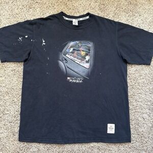 VINTAGE Y2K ECKO UNLTD "THEY CAN'T SEE US" LENTICULAR GRAPHIC TEE Size XXL RARE